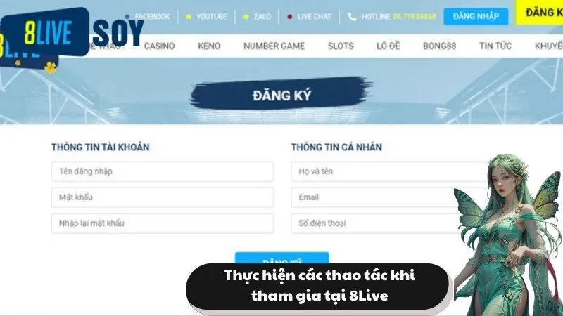 Cách chơi cá cược tại ứng dụng 8Live