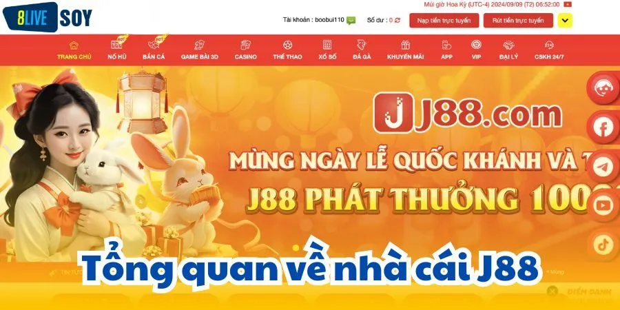 Tổng quan về nhà cái J88