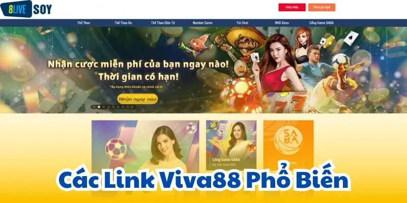 Các Link Viva88 Phổ Biến