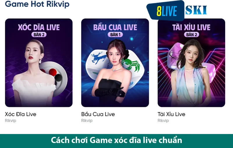 Chơi Game xóc đĩa live dễ dàng trong tầm tay của bạn