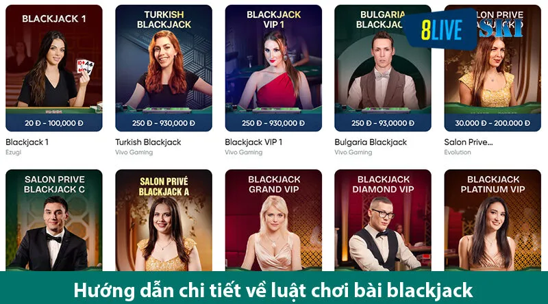 Chơi Black jack live đơn giản cùng bí quyết thắng dễ đến bất ngờ 