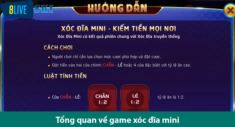 Cách chiến thắng đơn giản game xóc đĩa mini giành cho người chơi mới 