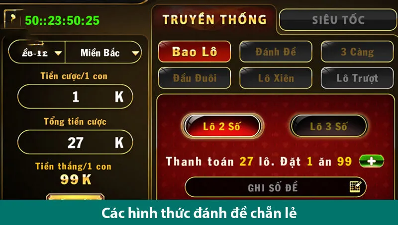 Khám phá lô đề chẵn lẻ thú vị dễ thắng cho người chơi mới